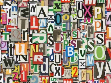 font nedir sorusuna yanıt niteliğinde farklı fontlarla oluşturulmuş harfler