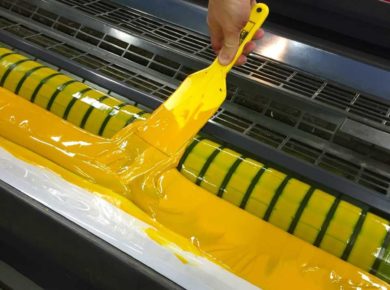 matbaada basılan şeyler için baskı makinesi