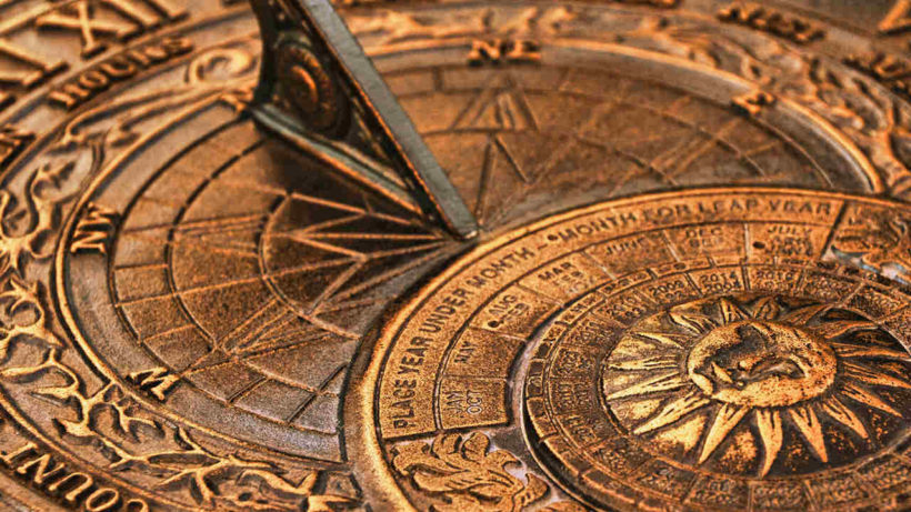 bronz güneş takvimi